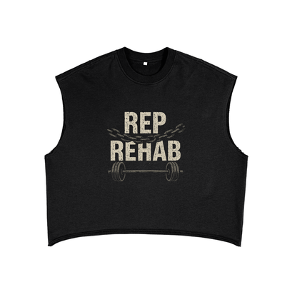 French Terry Boxy Tank Top